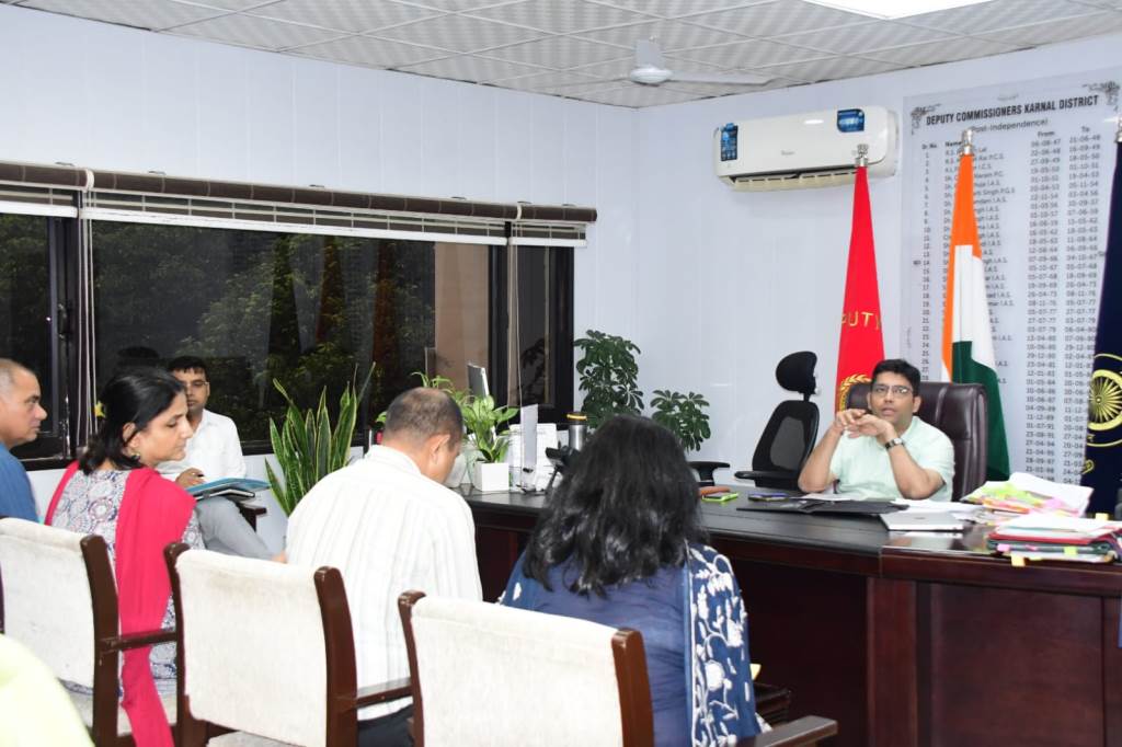 Meeting of the Jawahar Navodaya Vidyalaya Sagga Management Committee